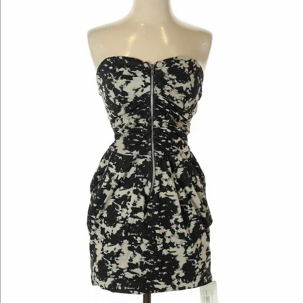 NWT Mystic Women Black Cocktail Dress S $40